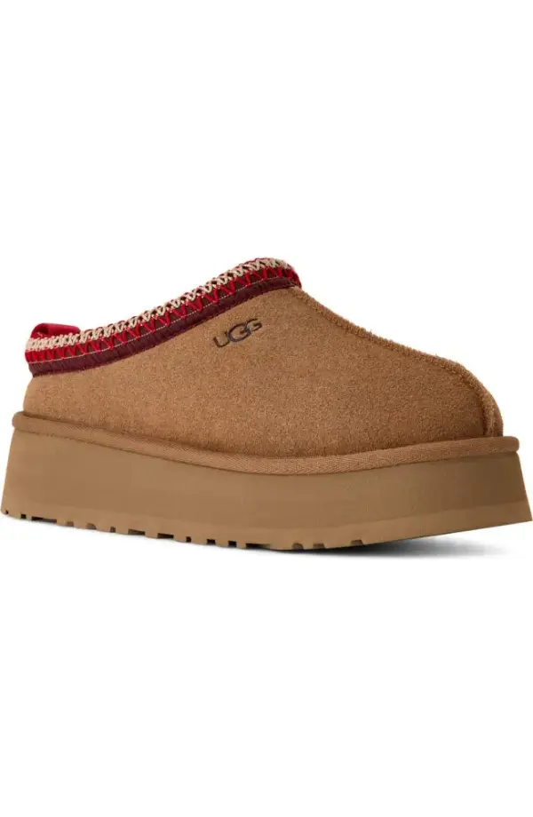 Tazz II Genuine Shearling Lined Platform Slipper (Women)