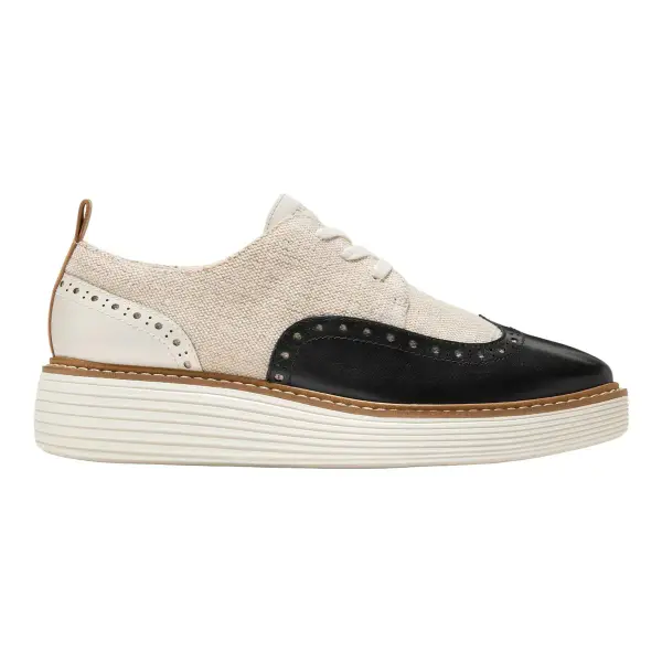 ØriginalGrand Platform Wingtip Oxfords