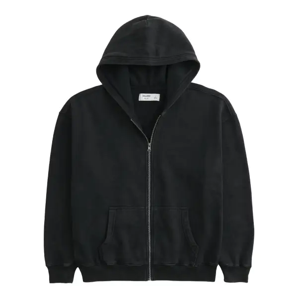 Feel Good Boxy Zip-Up Hoodie