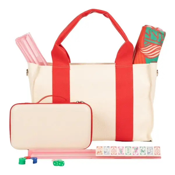 Deluxe Acrylic Lunar New Year Mahjong Starter Kit