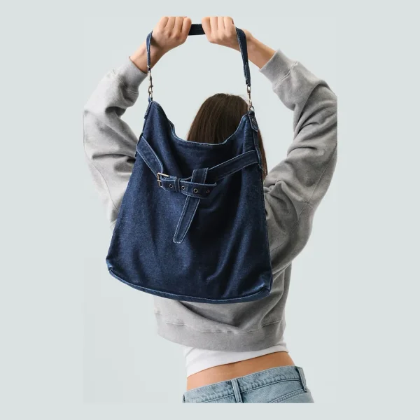 Denim Shoulder Bag