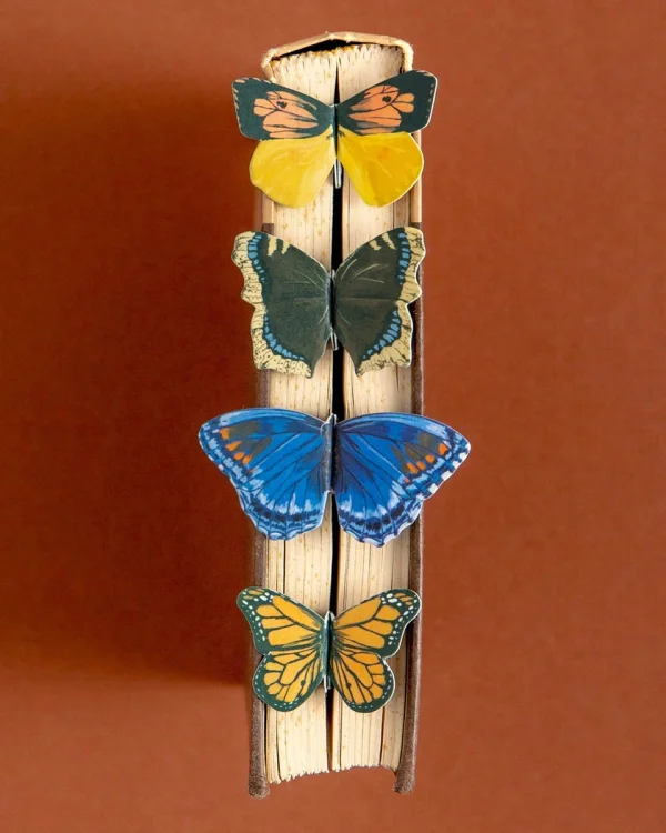 Butterfly Pop-up Bookmarks - Set of 4