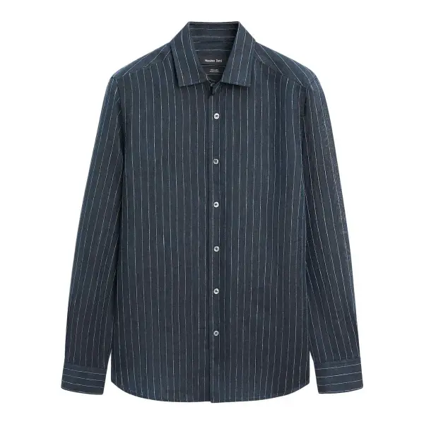 Regular Fit Linen Shirt