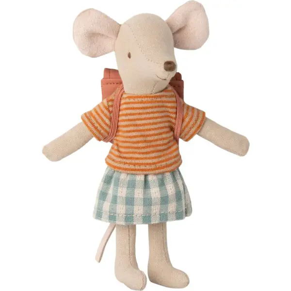 Tricycle Mouse, Big Sister - Old Rose