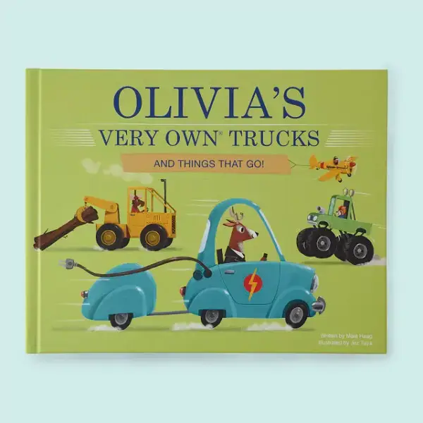 Personalized My Very Own Trucks Book