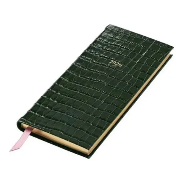 2026 Slim Pocket Leather Diary
