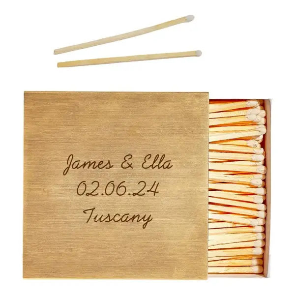 Large Brass Matchbox Cover