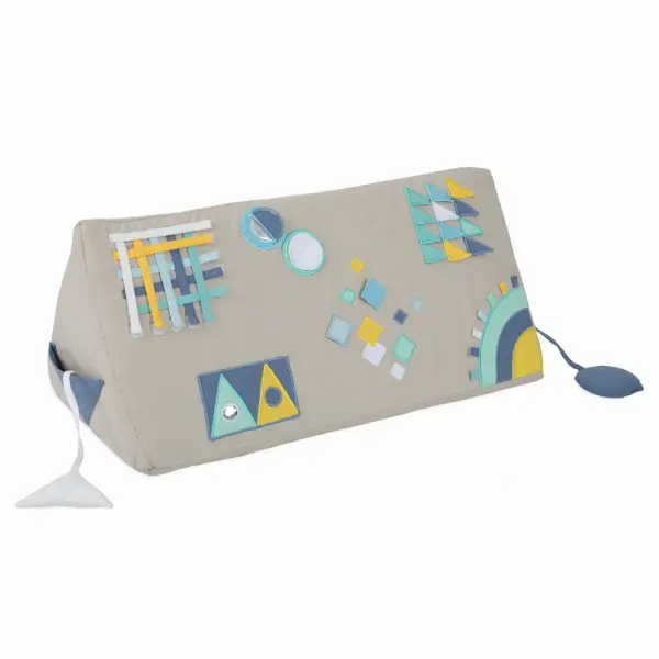Neo Geometric Tummy Time Toy, Taupe
