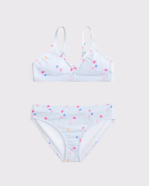 girls triangle two-piece swimsuit | girls swimsuits | Abercrombie.com
