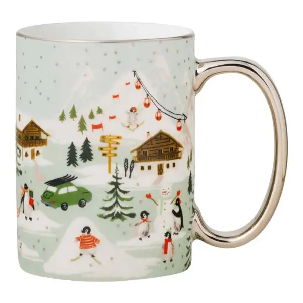 Holiday Porcelain Mug