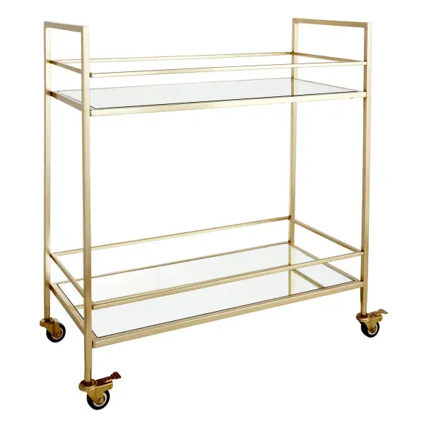 Regina Mirror Bar Cart