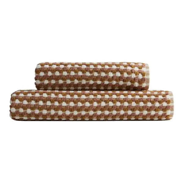 Organic Cotton Mosaic Towels