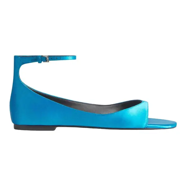 Reformation x Courtney Grow Zoe Satin Sandal