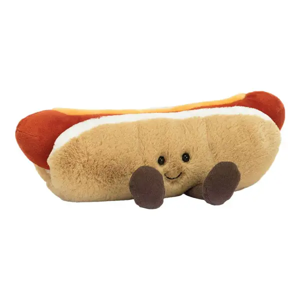 Amuseables Hot Dog Plush Toy