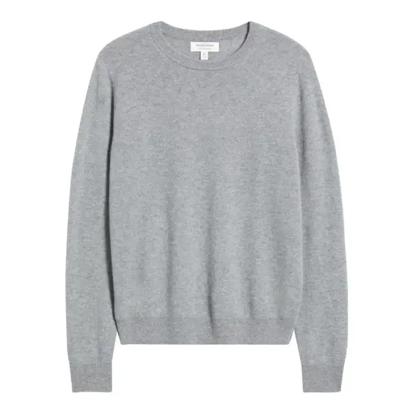 Aran Cable Crew Neck Sweater