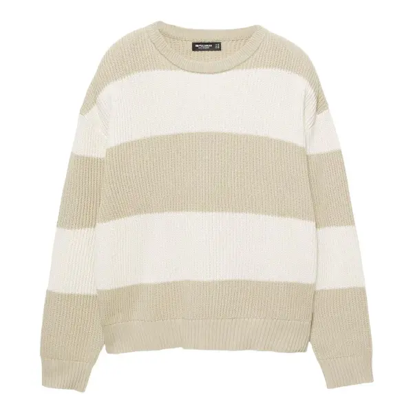 Acid Wash Knit Sweater