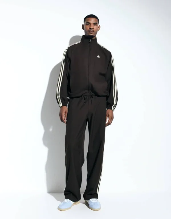adidas Originals x ASOS tailored track set in brown | ASOS