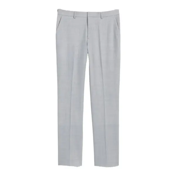 Slim Wool-Blend Washable Modern Tech Suit Pant