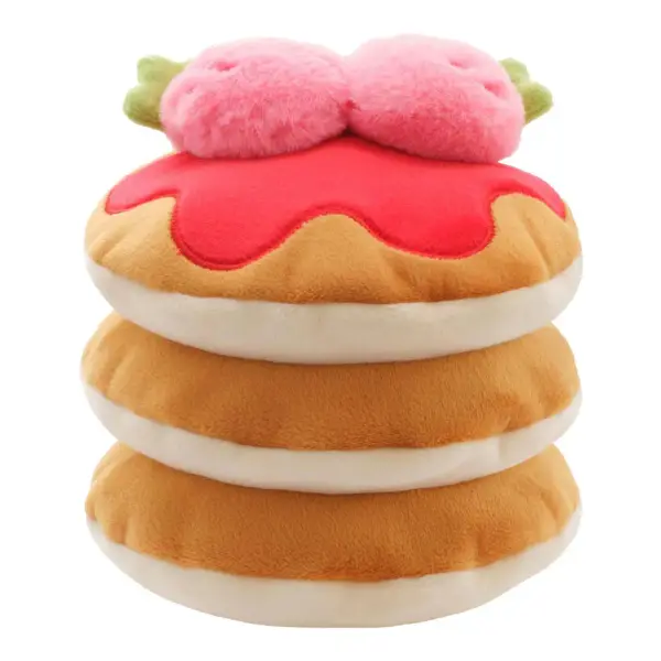 Strawberry Pancake Interactive Snuffle Dog Toy