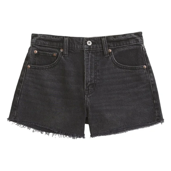 High Rise 90s Cutoff Short