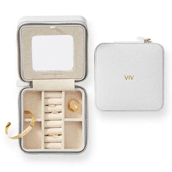 Small Travel Jewelry Case