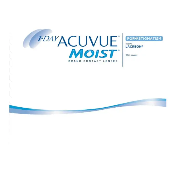 1-DAY Acuvue Moist 90 Contacts