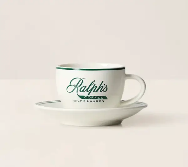 Ralph’s Coffee Espresso Cup & Saucer