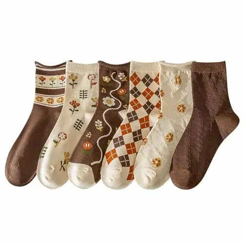 Lefe Liee Cute Vintage Cottagecore Socks