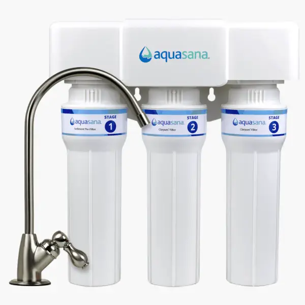 Claryum 3 Stage Max Flow Brushed Nickel