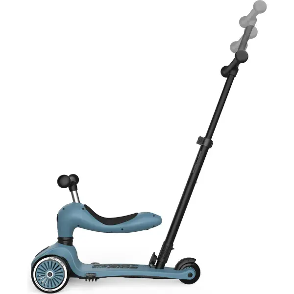 Highwaykick 1 Push and Go Steel