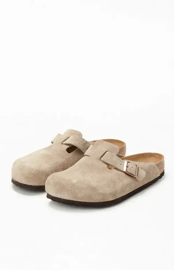 Boston Soft Footbed Clog Taupe
