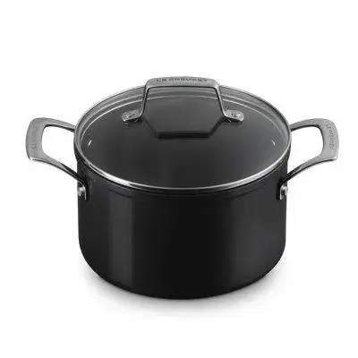 Essential Non-stick Ceramic Stockpot with Glass Lid