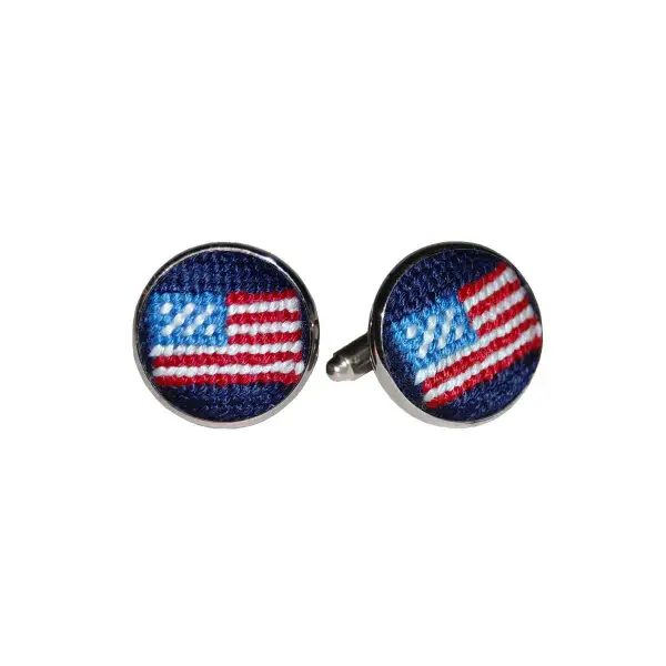 American Flag Cufflinks