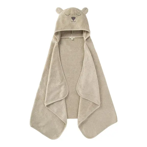 Organic Cotton Toddler Hooded Towel