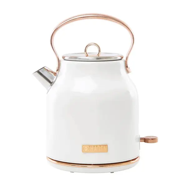 Haden Heritage Stainless-Steel Electric Cordless Kettle, 1.7-L
