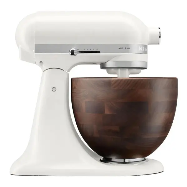 Artisan Series 5 Quart Tilt-Head Stand Mixer with Walnut Wood Bowl