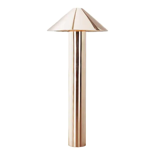 Gigi Polished Stainless Steel Floor Lamp