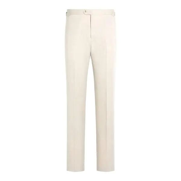 Straight Leg Suit Pants
