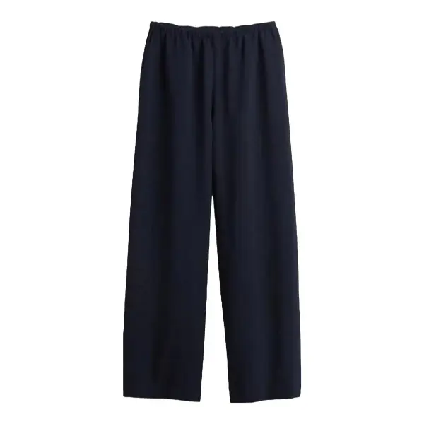 Easy Wide-Leg Pants