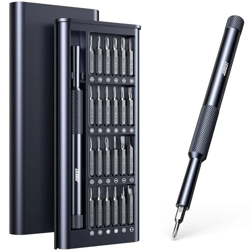 JOREST 25-IN-1 Precision Screwdriver Set, Mini Repair Tool Kit with Torx for Macbook, Computer, Laptop, iPhone, PS5, Xbox, Switch, Glasses, Watch, Ring Doorbell, Electronic, Small Gift Gadget for Men