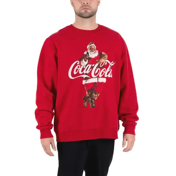 Holiday Crewneck Fleece Sweatshirt