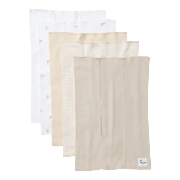 Golden Bee Organic Cotton Burp Cloths