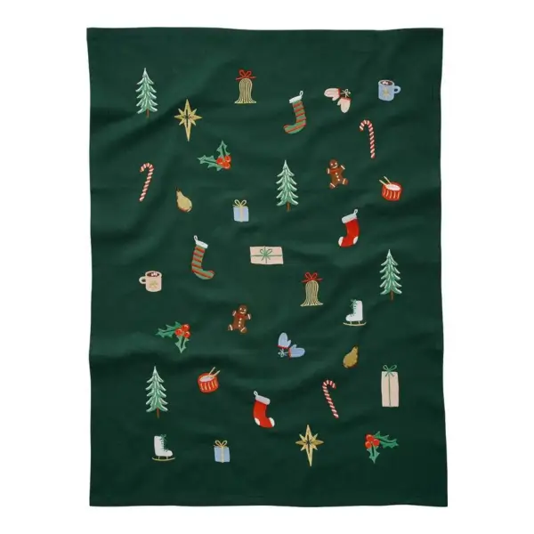 Holiday Tea Towel