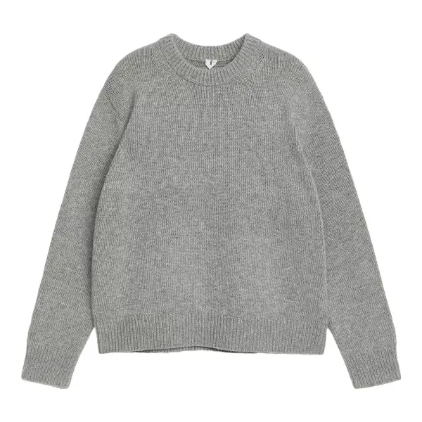 Heavy Knit Wool Blend Jumper