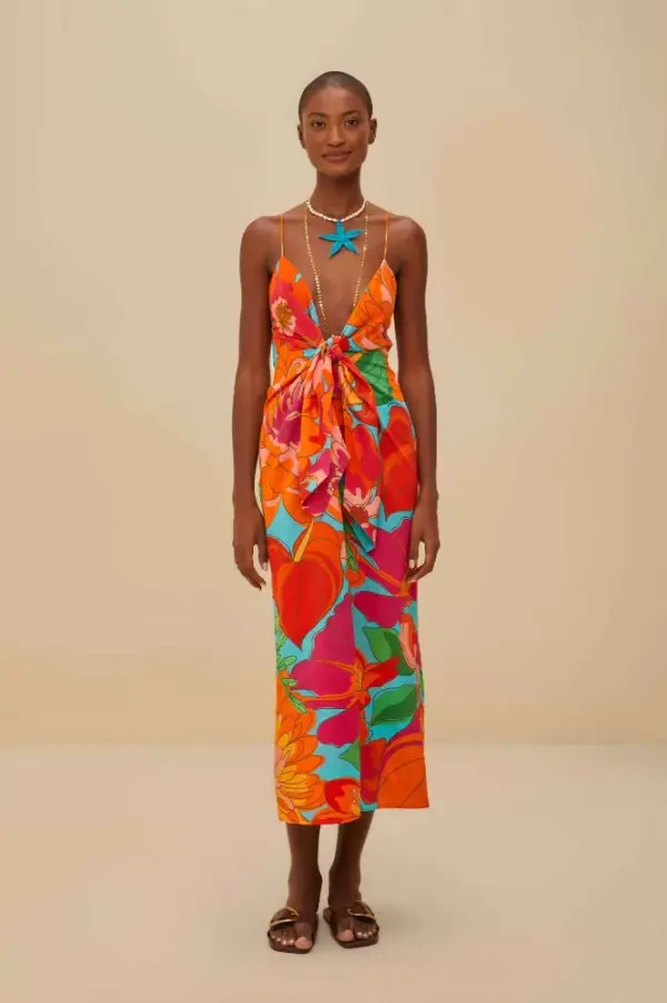 Spring Affair Midi Dress