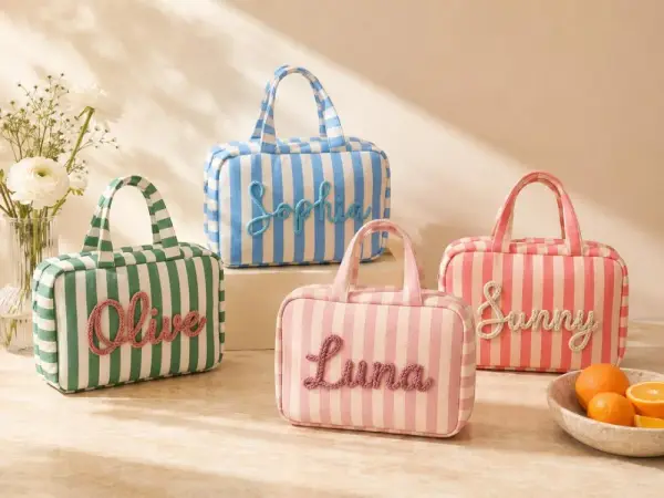 Gym Locker Toiletry Bag – Personalized Foldable Organizer with Hook, Sporty Gift for Active Lifestyles