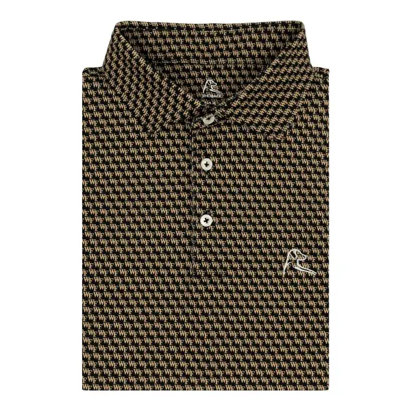 Short Sleeve Collegiate Polo Top