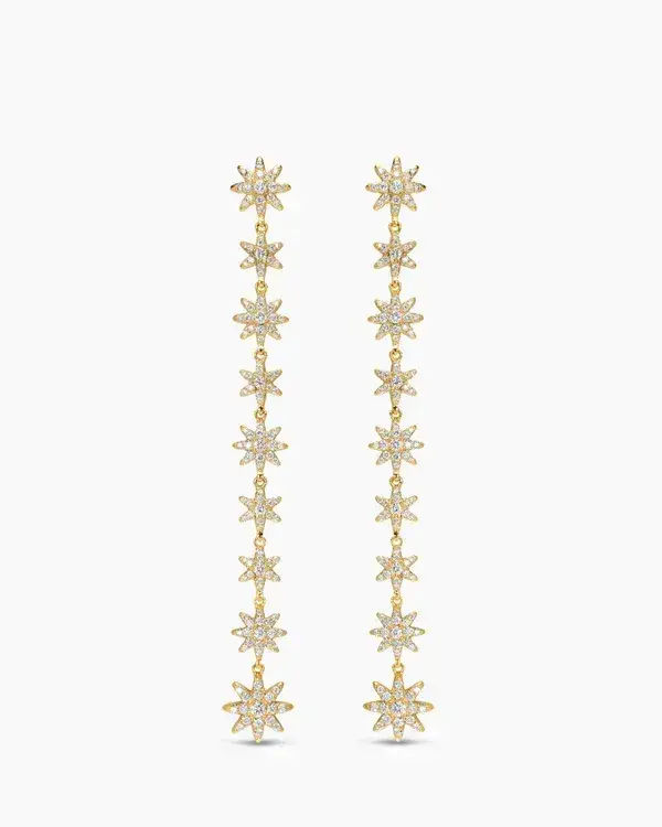 Starburst Drop Earrings