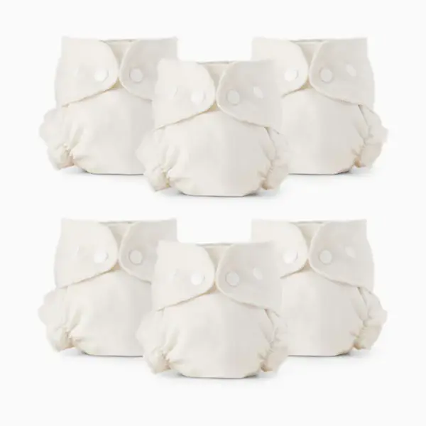 Esembly Organic Cloth Diaper Inner - Size 1 (7-17lbs), 6