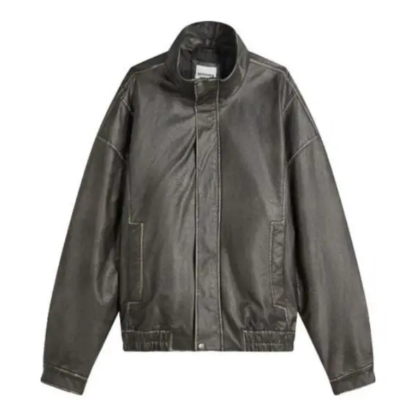 Faux Leather Jacket